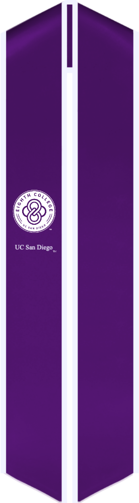 UCSD Eighth College Stole - MTO