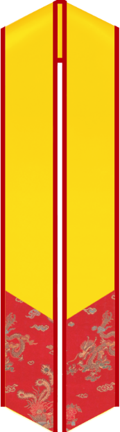 AAPI Dragon Satin Stole