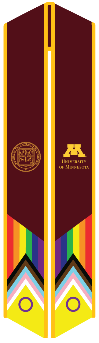 UMN Progress Pride Stole