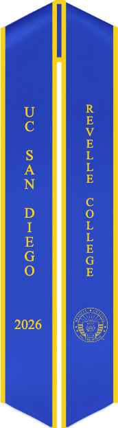 UCSD Revelle College 2026 Stole